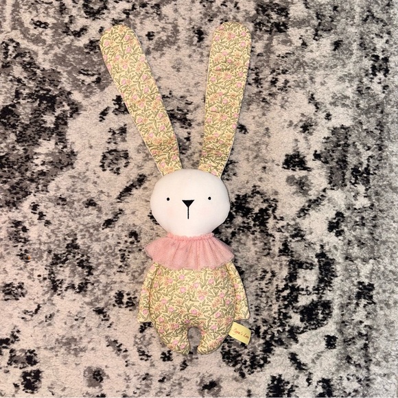 Zoya’s Love Other - Zoya’s Love Floral Pink Bunny Plush Toy Hypoallergenic and Washable